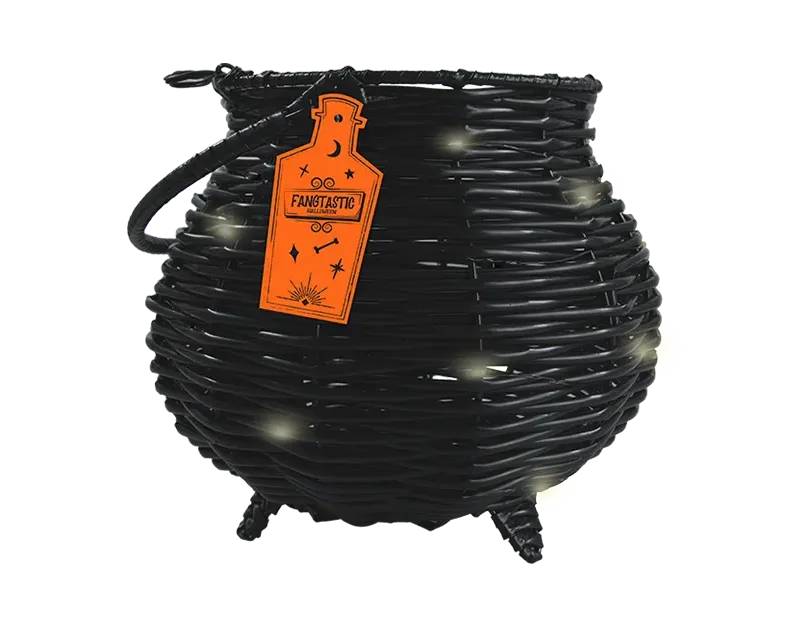 Halloween Light Up Cauldron