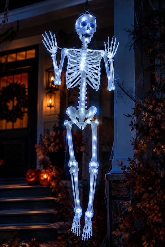 Light Up Large Skeleton 5.3FT
