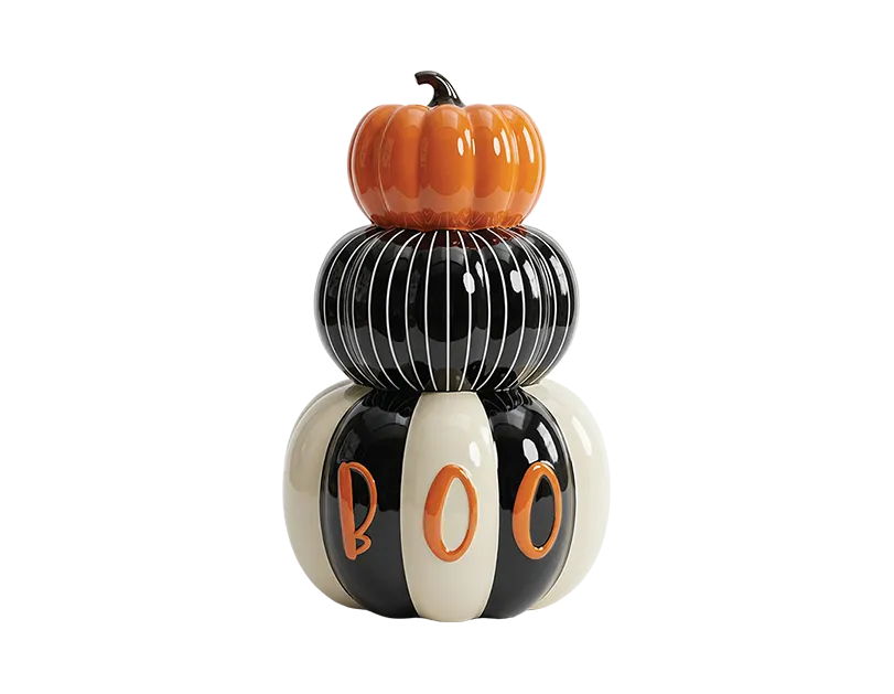 Halloween Stacked Slogan Pumpkins