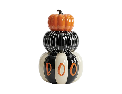 Halloween Stacked Slogan Pumpkins