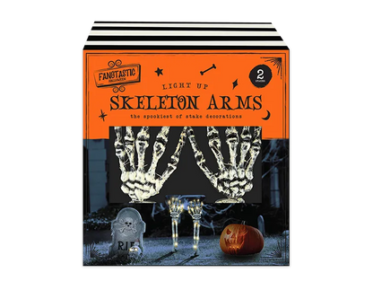 Light Up Skeleton Arms Stake