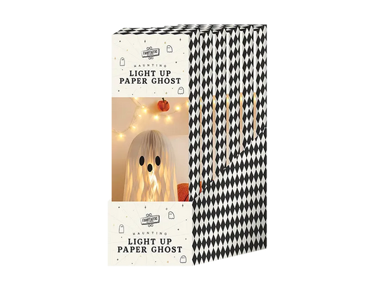 Halloween Light Up Paper Ghost CDU