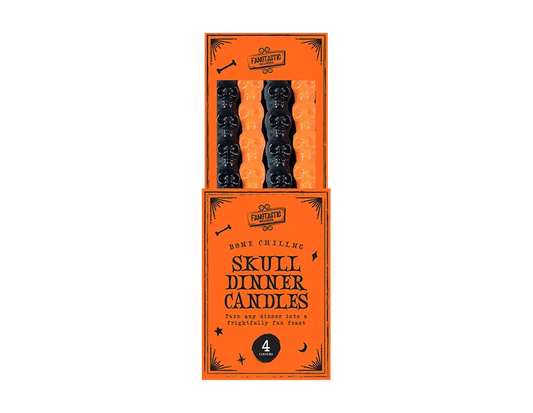 Halloween Dinner Candles 4pk CDU